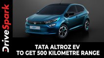 Tata Altroz EV To Get 500 Kilometre Range | Gets Battery Pack That’s Bigger Than Tata Nexon EV