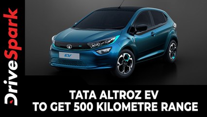 Tata Altroz EV To Get 500 Kilometre Range | Gets Battery Pack That’s Bigger Than Tata Nexon EV