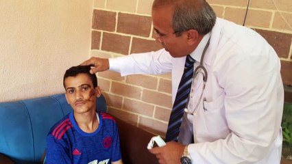 KONYA - Filistinli gençlerin cesareti Türkmen doktorları duygulandırdı