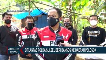 Ditlantas Polda Sulawesi Selatan Beri Bansos ke Daerah Pelosok