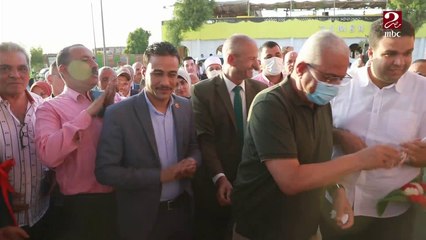 محافظ السويس يفتتح شاطئ السوايسة بطول 700 متر على الكورنيش الجديد