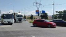 Seydişehir Antalya kara yolunda  bayram tatilinden dönüş yoğunluğu