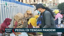 Berbagi Sayur Gratis Bagi Warga di Tengah Pandemi Covid-19