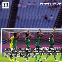 No cheers amid virus fears at fanless Tokyo Games