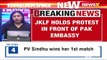 JKLF Protests Against Elections In PoK Protest In Front Of Pak Embassy NewsX