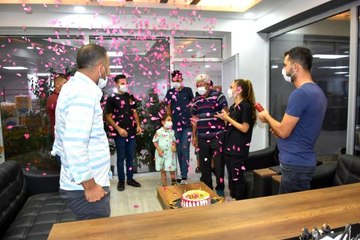 Talasemi hastasına markette doğum günü sürprizi