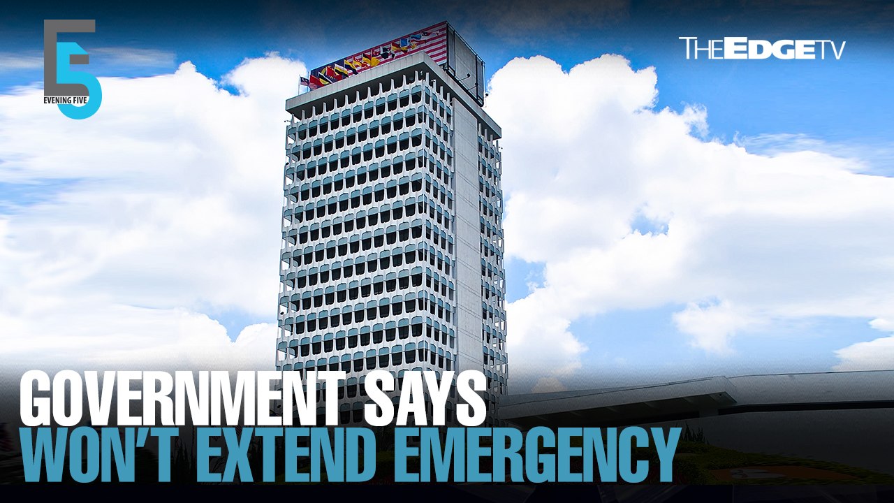 EVENING 5: Emergency to end on August 1