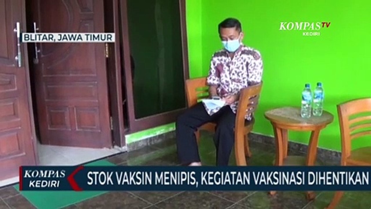 Akibat Ketersediaan Vaksin Menipis, Kegiatan Vaksinasi Diberhentikan Sementara