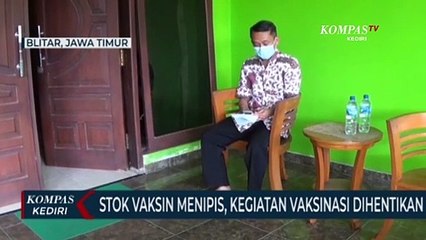 Akibat Ketersediaan Vaksin Menipis, Kegiatan Vaksinasi Diberhentikan Sementara