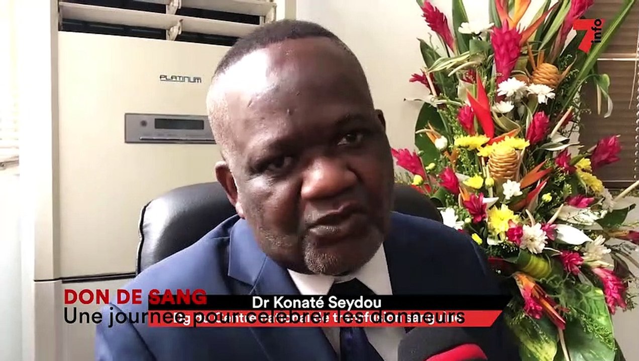 Santé : entretien avec Dr. Konaté Seydou  (Centre national de transfusion sanguine)