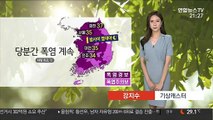 [날씨] 내일도 찜통더위…오후 강원 산지·경북 소나기