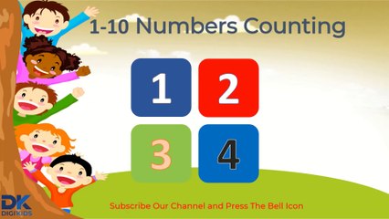 Learn Counting | 1-10 Counting | Numbers Counting | 1 2 3 4 | One, Two, Three, Four | Nursery Education | Pre School Education