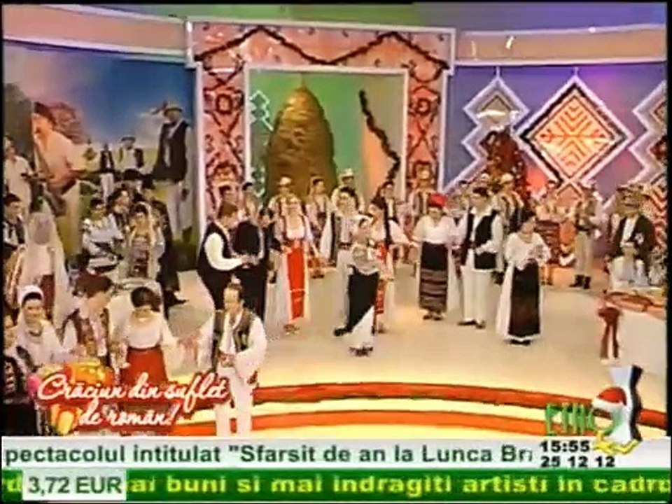 Elena Mandrescu - Jocu' ista-i di la noi (Craciun din suflet de roman - ETNO TV - 25.12.2012)