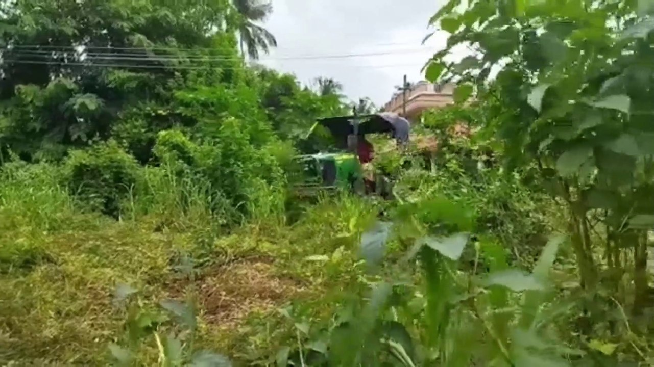 American Tractor Stunt | John Deere 5045 D 4WD | Agricultur Farming Machine Field Work | Power full Trktor