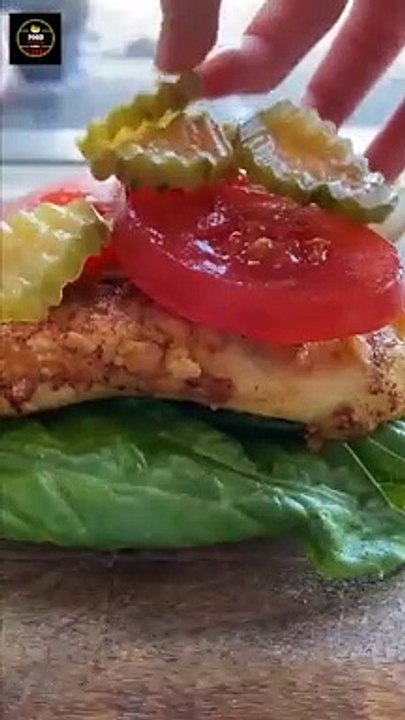 Make Homemade Fried Chicken Sandwich Recipe | Food Crystal