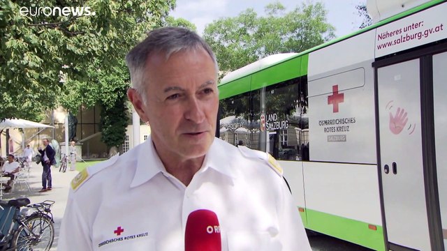 Австрия: центр вакцинации на колесах