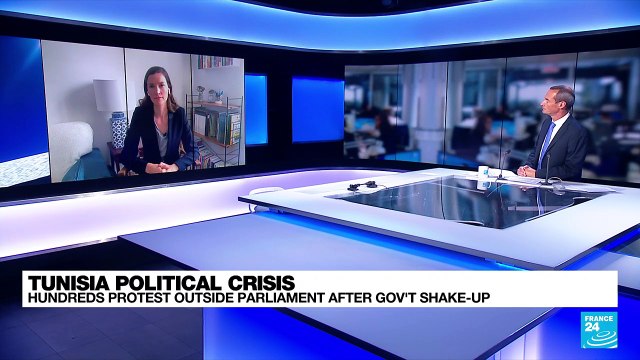 Violent protests in Tunisia over the economy, virus spread