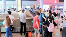 Bayramın tatilinin son gününde İstanbul Havalimanı’nda 159 bin yolcu seyahat etti