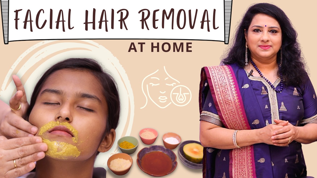 How to Remove Upper Lip Hair Naturally at Home? | 100% Effective Remedy |  Vasundhara Tips | Say Swag - video Dailymotion