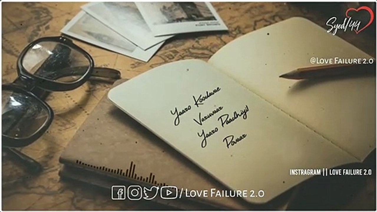 Tamil whatsapp status ❣️ Vaaranam Aayiram Cover  Love Failure