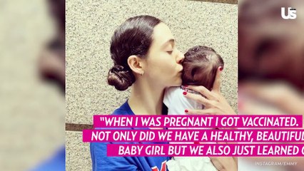 Emmy Rossum Shares 1st Baby Pic of Her ‘Healthy, Beautiful Baby Girl’ With Husband Sam Esmail