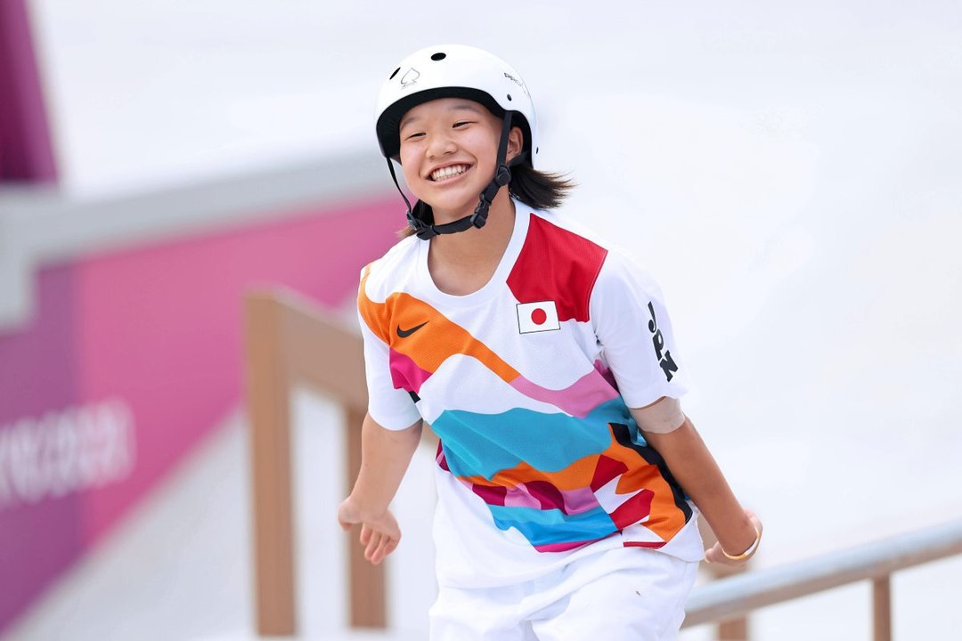 Olympia: 13-Jährige gewinnt Gold in der Disziplin Skateboard