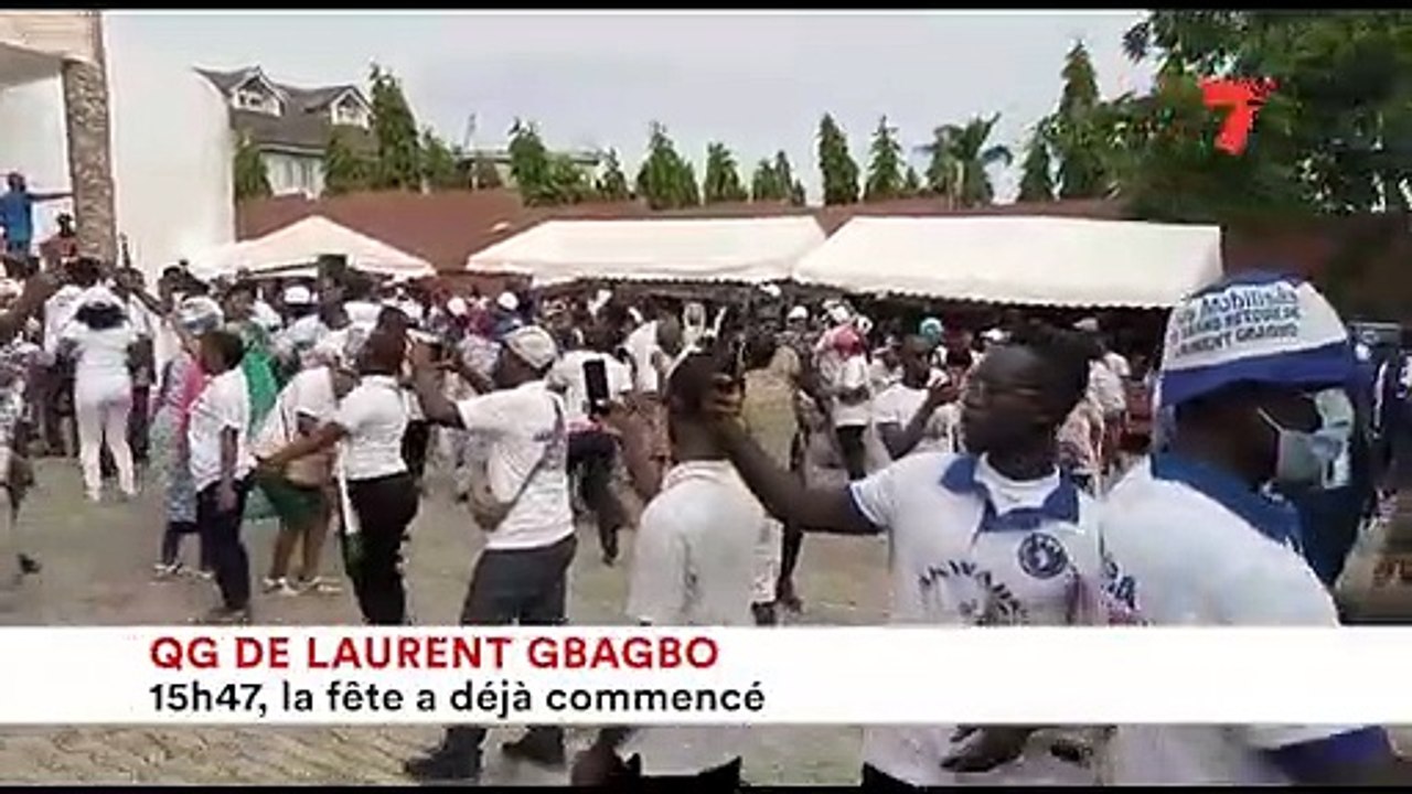 Retour Gbagbo : ambiance festive à son ancien QG de campagne