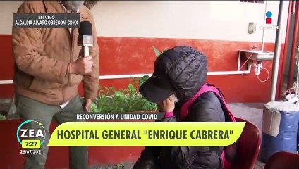 CDMX inicia reconversión de hospitales para atención Covid-19