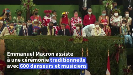 Macron aux Marquises: "je me battrai pour classer l'archipel à l'Unesco"