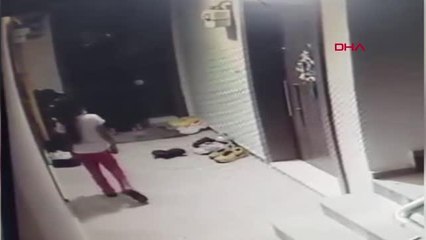 3 daireden hırsızlık yapan kadın, yakalanmamak için küçük kızını gözcü koydu