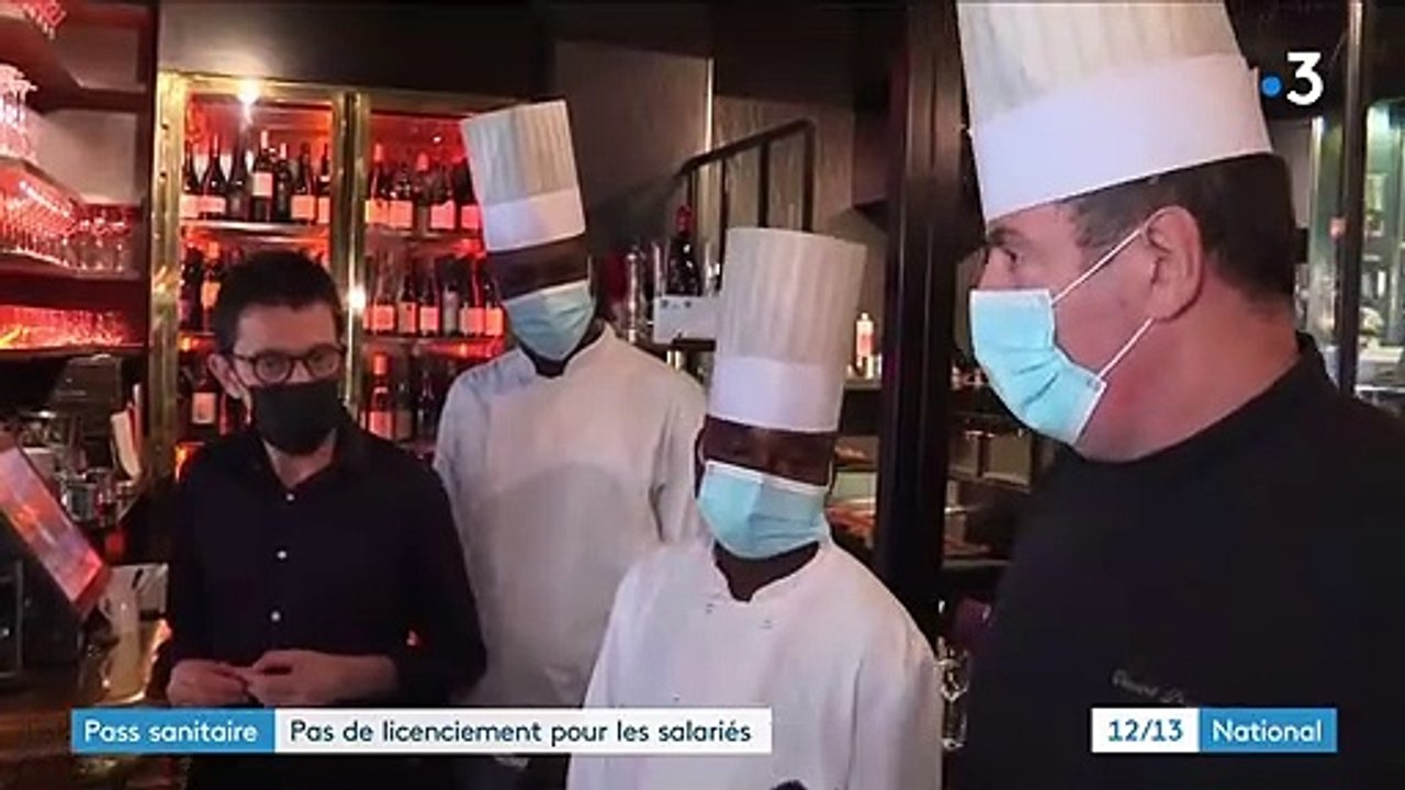 Pass sanitaire : faute de présentation, le contrat des employés sera suspendu