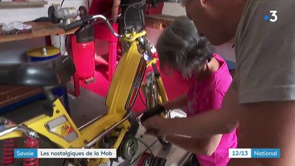 Savoie : des nostalgiques partagent leur passion de la mobylette
