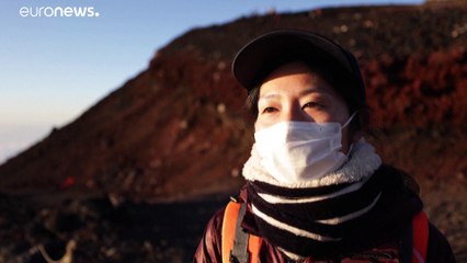 El Monte Fuji vuelve a acoger senderistas