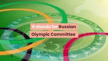 ROC Olympics  Tokyo  Explained Why Is Russia Banned from the