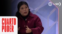 Entrevista a Betssy Chávez de Perú Libre | Cuarto Poder