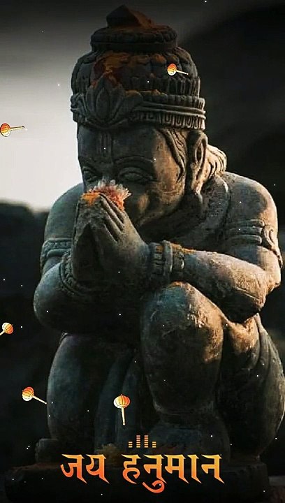 Shree hanuman status Full screen hanuman status maruti status god status trending devotional status