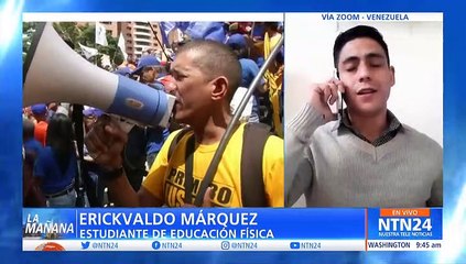 Entrevista en La Mañana de NTN24 de Erickvaldo Márquez