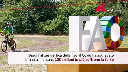 Fao, il premier Draghi al pre-vertice di Roma