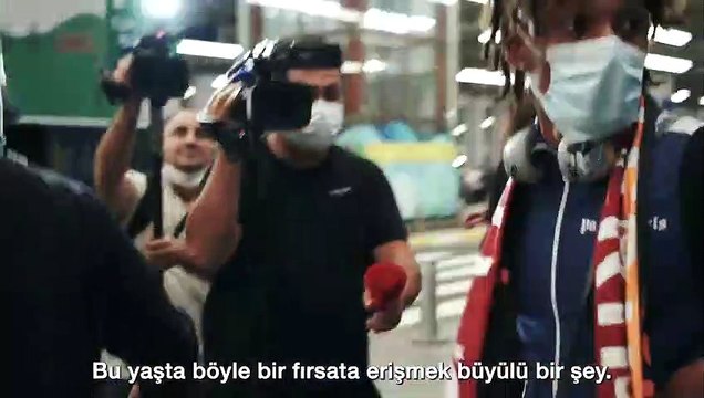 Galatasaray'ın yeni transferinden taraftara mesaj