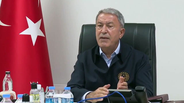 Bakan Akar 12 teröristin etkisiz hale getirildiğini açıkladı