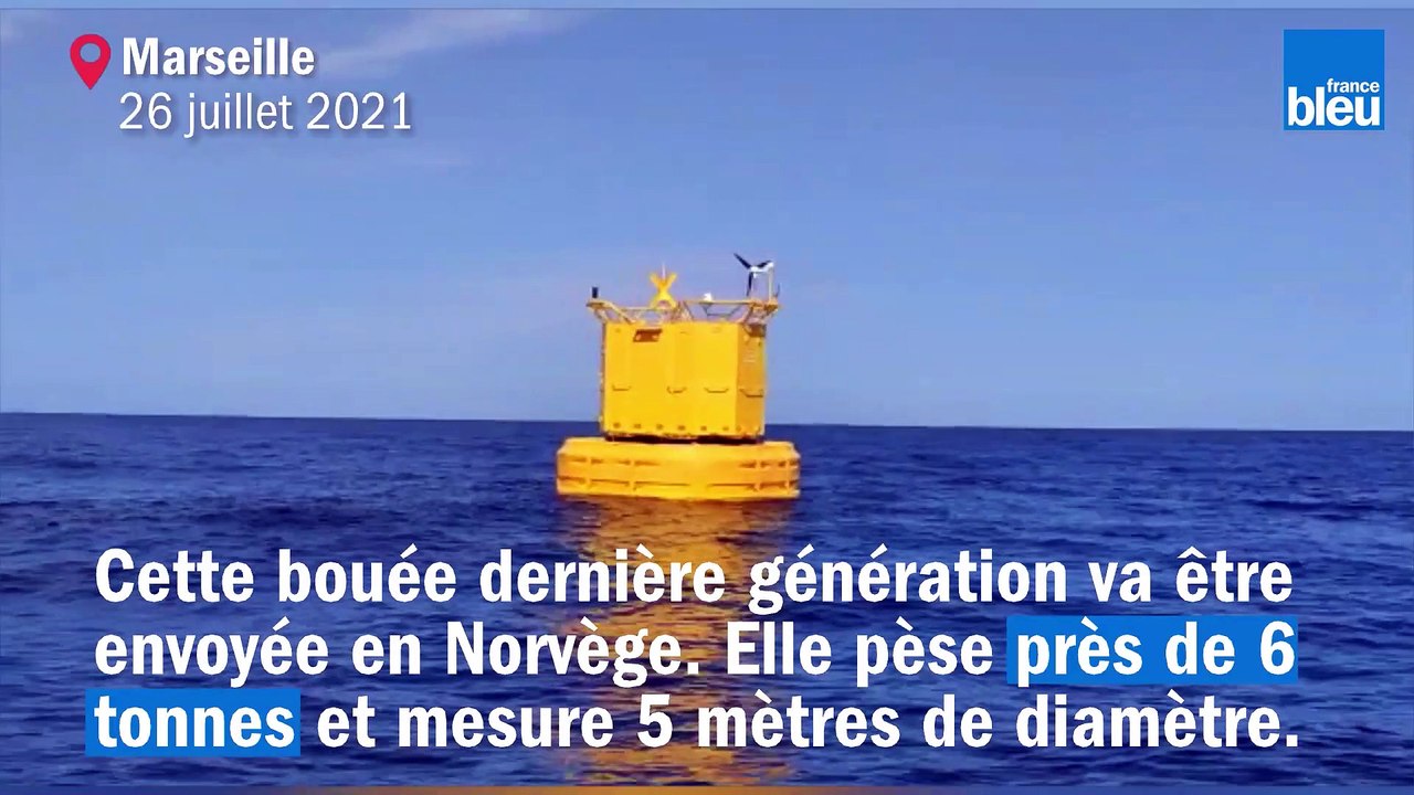 Des bouées connectées à Marseille