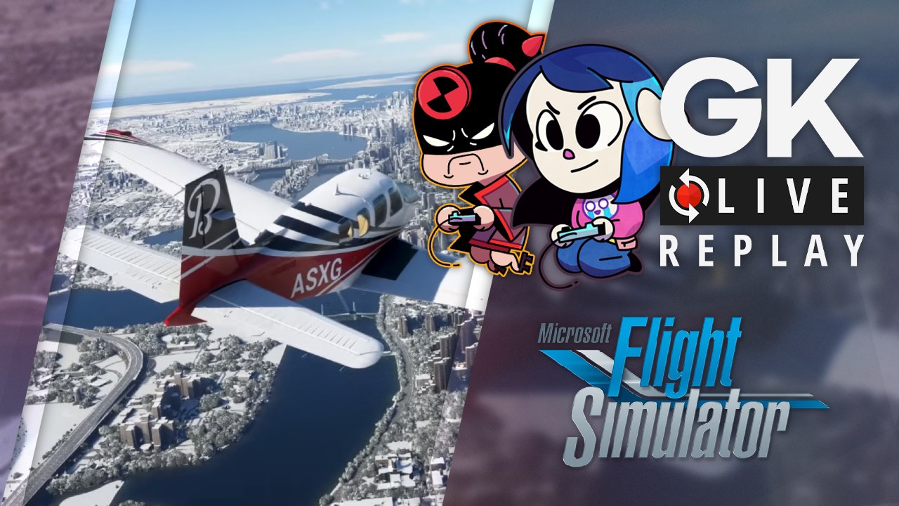 [GK Live Replay] Luma et le pilote Cobalt décollent sur Microsoft Flight Simulator version Series X