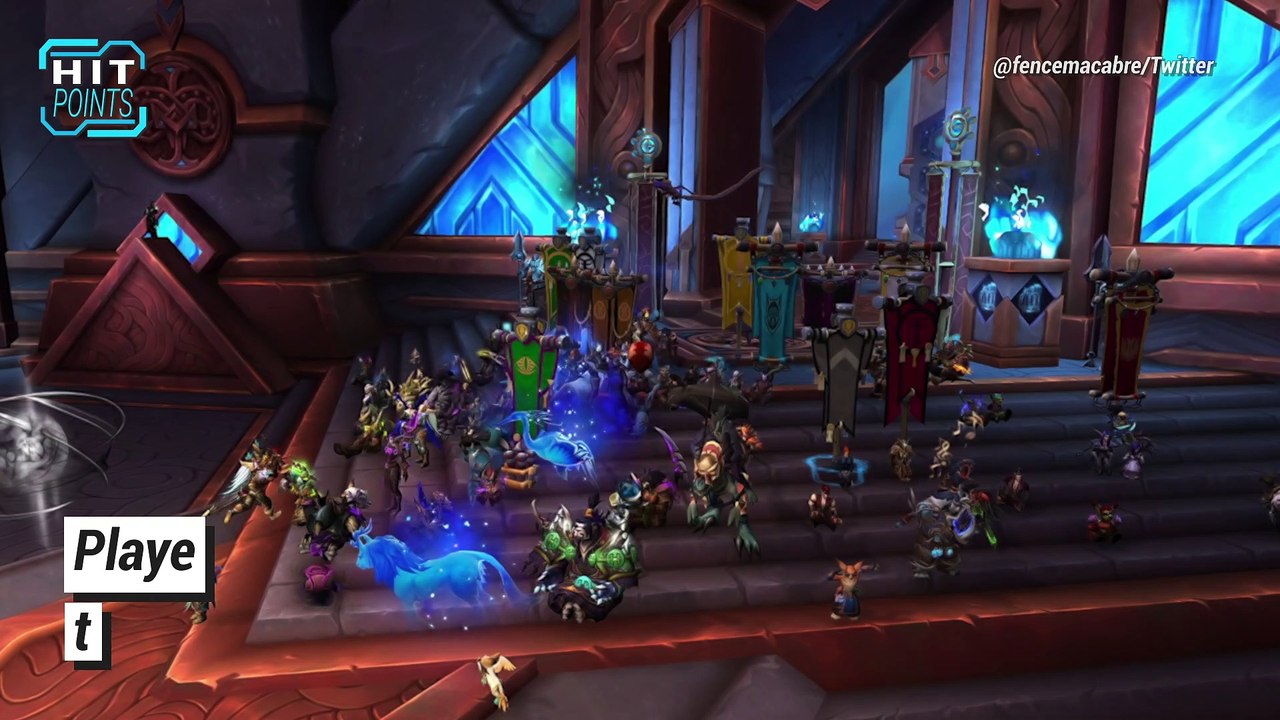 World of Warcraft Players Staged Virtual Sit-In...