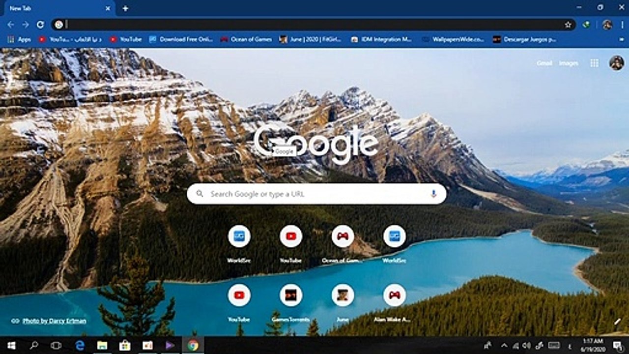 خلفياتGoogle Chrome الصور