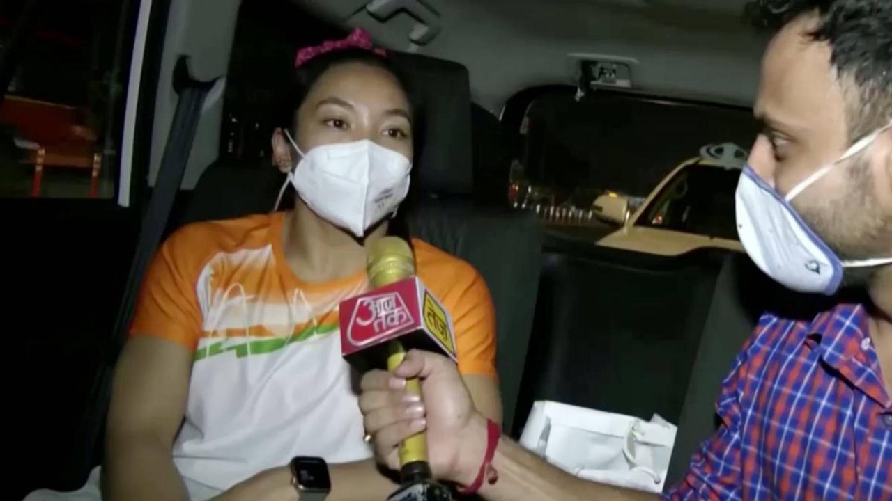 Mirabai speaks on her last try of lifting 117 kg weight