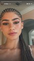 Zendaya Blessed Our Feeds With a Stunning Selfie Featuring New Cornrows