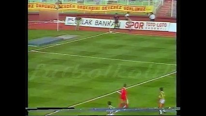 Galatasaray 1-0 Ankaragücü 07.09.1991 - 1991-1992 Turkish 1st League Matchday 2