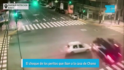 El choque de los peritos que iban a la casa de Chano