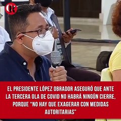 Ante la tercera ola de COVID no habrá ningún cierre,  “no hay que exagerar con medidas autoritarias”