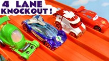 Hot Wheels Race with Disney Pixar Cars Lightning McQueen versus the Funlings